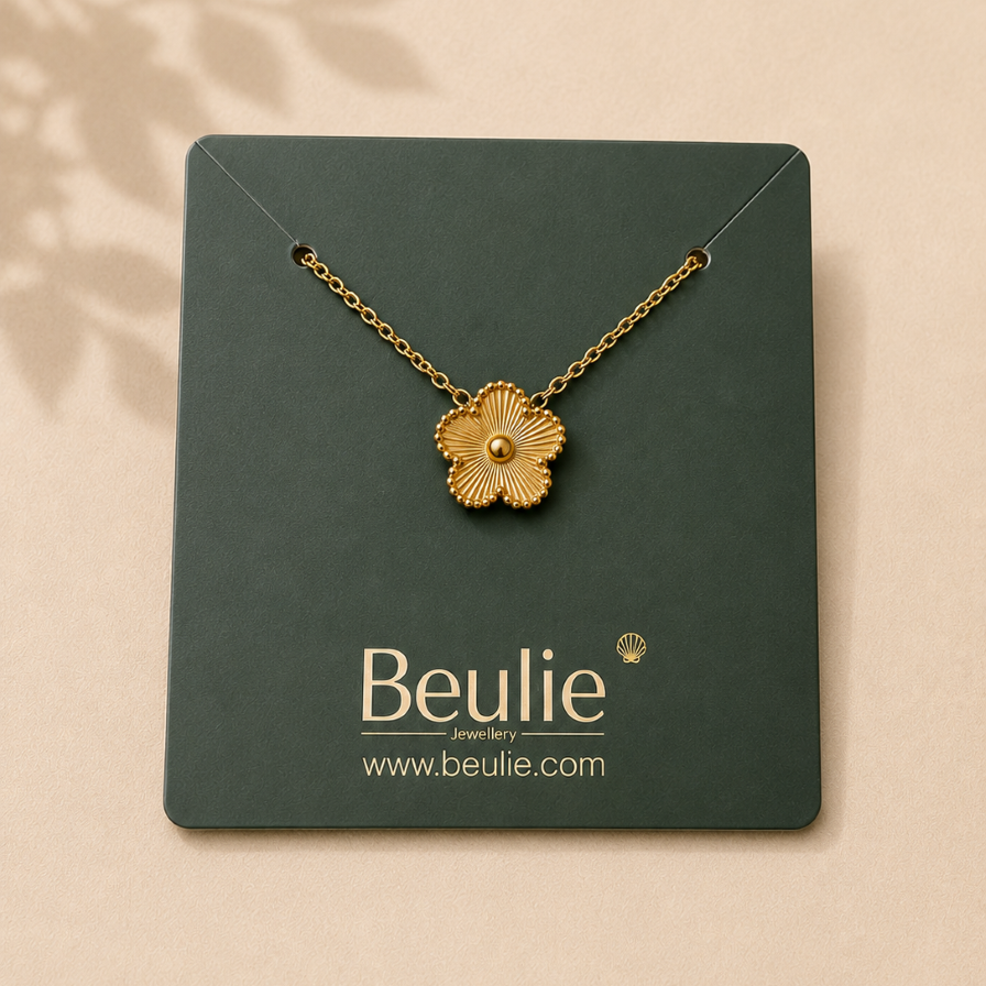 Gold Clover Necklace