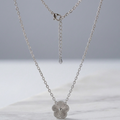 Silver Clover Necklace